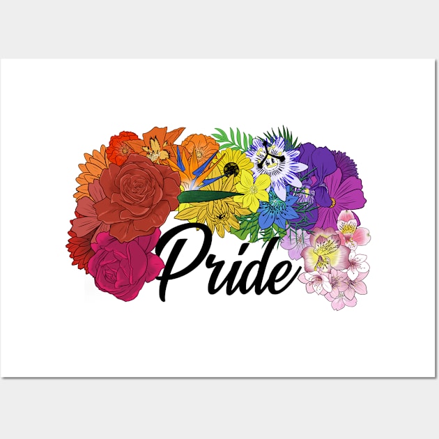 Let your Pride bloom Wall Art by RobskiArt